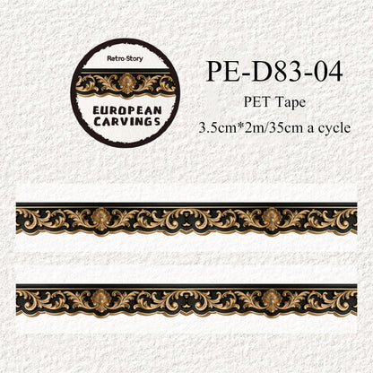 European Style Embroidery Series PET Tape