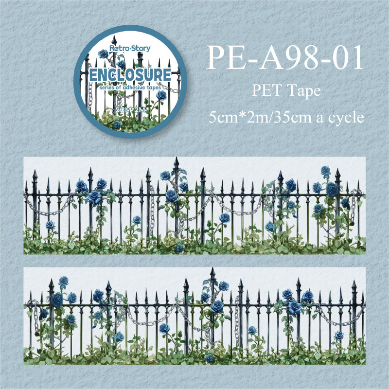 Retro fence series PET Tape