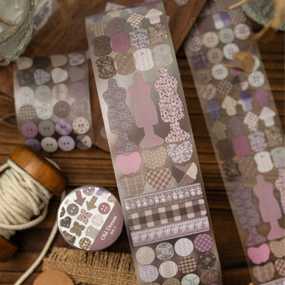 Old Dreams Series Die Cutting Fog PET Tape