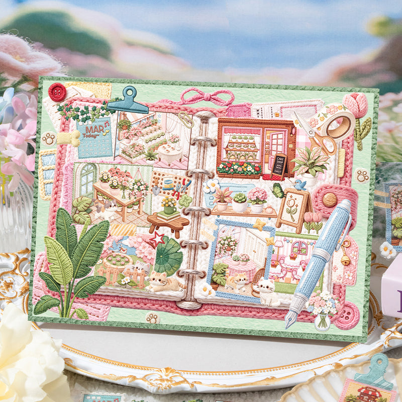 Wondrous Journey Series 3D Sticker for journaling, scrapbooking and collage