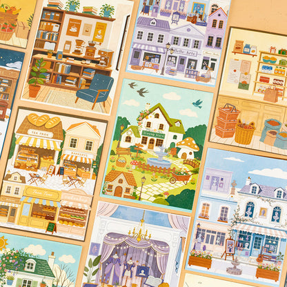 Wondrous Journey Series 3D Sticker for journaling, scrapbooking and collage