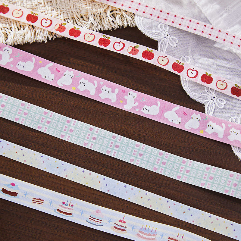 Half Sugar Weekend Series Washi Tape Set