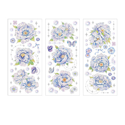 Butterfly love flowers Sticker