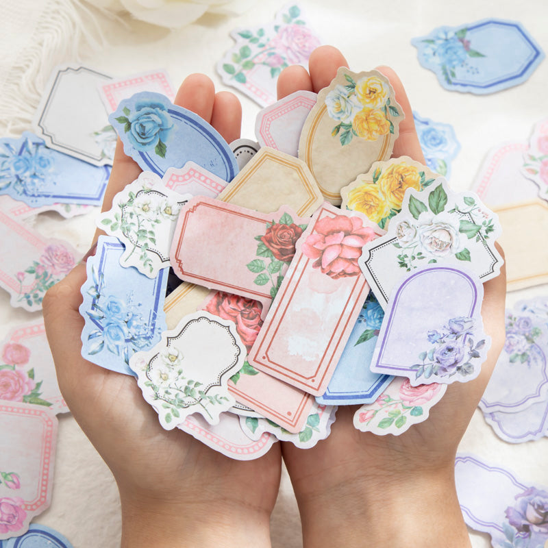 The Letters of the Rose Sticker