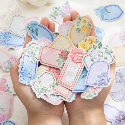The Letters of the Rose Sticker
