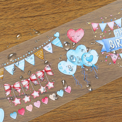Jianya Yunli Tape Set for journaling, scrapbooking and collage