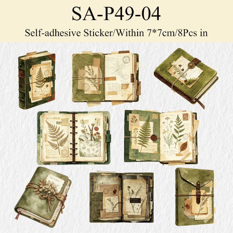 Old Memories Journal Series Sticker