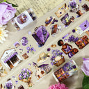 Purple Brown Holiday PET Tape