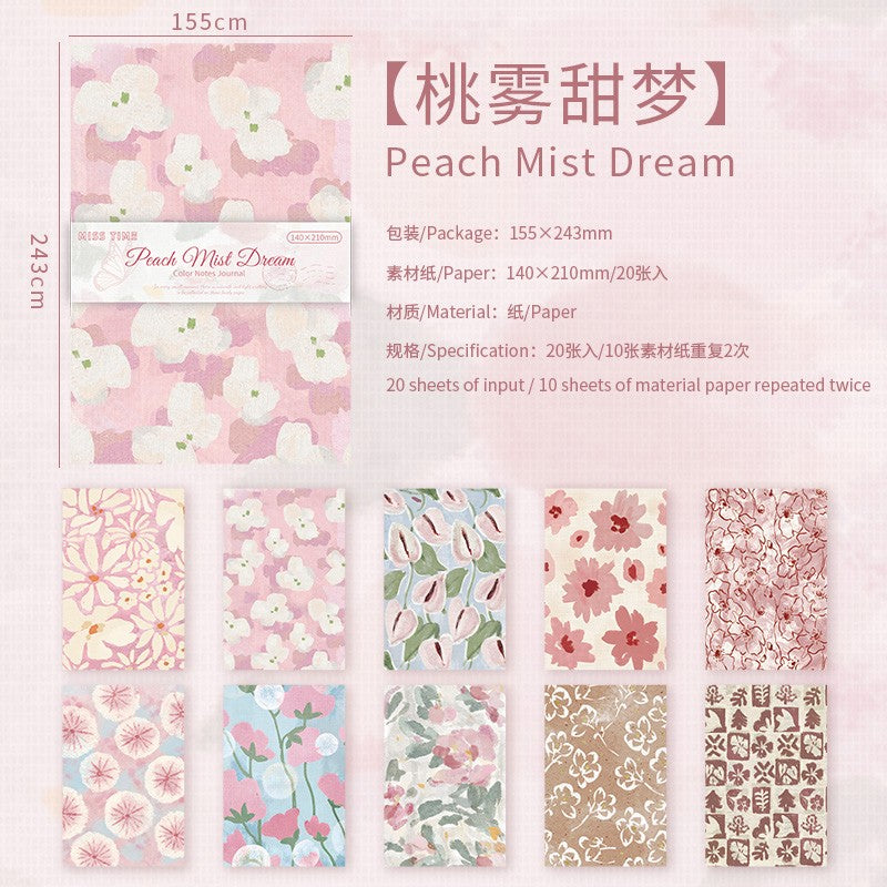 Patterned Journal Material Paper