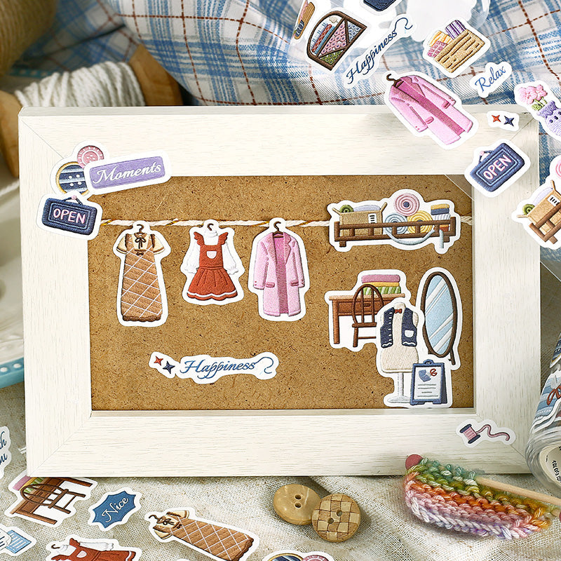 Wonderful Workshop Series Die Cutting Synthetic Paper Tape featuring shop designs for journaling, scrapbooking and collage
