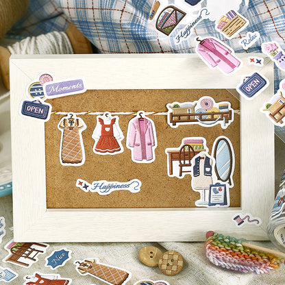 Wonderful Workshop Series Die Cutting Synthetic Paper Tape featuring shop designs for journaling, scrapbooking and collage
