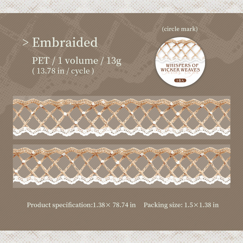 The Braided Threads Series PET Tape