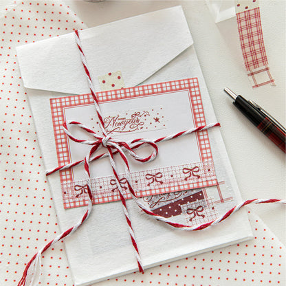 The Scarlet Prologue series Washi/Flash PET Tape for journaling, scrapbooking and collage