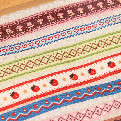 Fair Island Story Series Washi Tape Set featuring island designs for journaling, scrapbooking and collage