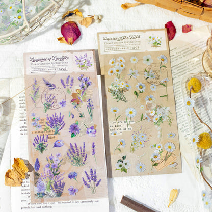 Flower shadow Spring Sticker