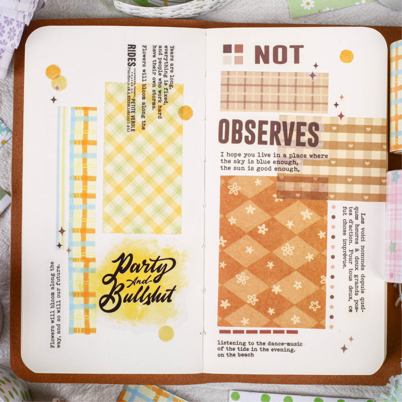 Flower Picking Series Washi Tape