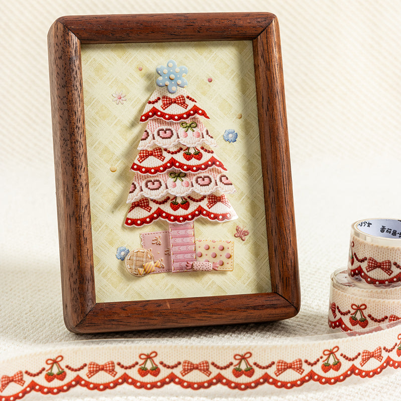 Crochet Tales Series PET Tape featuring tale designs for journaling, scrapbooking and collage