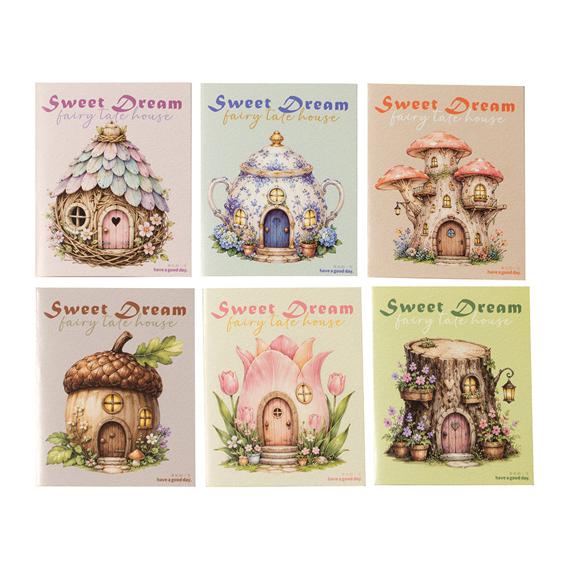 Sweet Dream Fairy Tale House Series Sticker featuring sweet, dream, and fairy designs for journaling, scrapbooking and collage