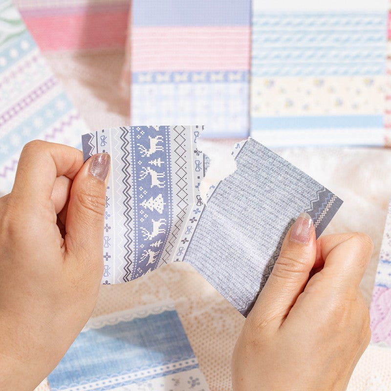 Gentle Interwoven Material Book