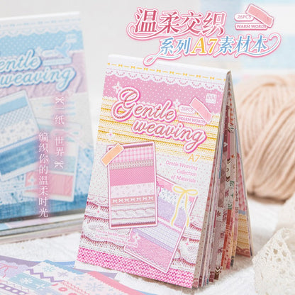 Gentle Interwoven Material Book