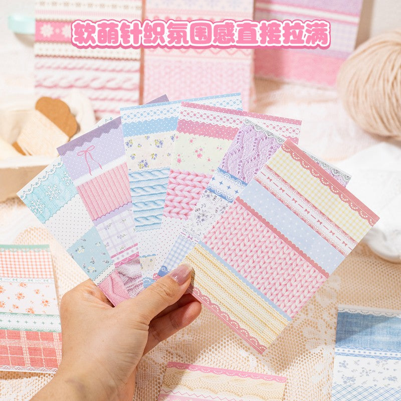 Gentle Interwoven Material Book