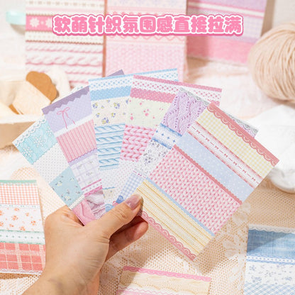 Gentle Interwoven Material Book