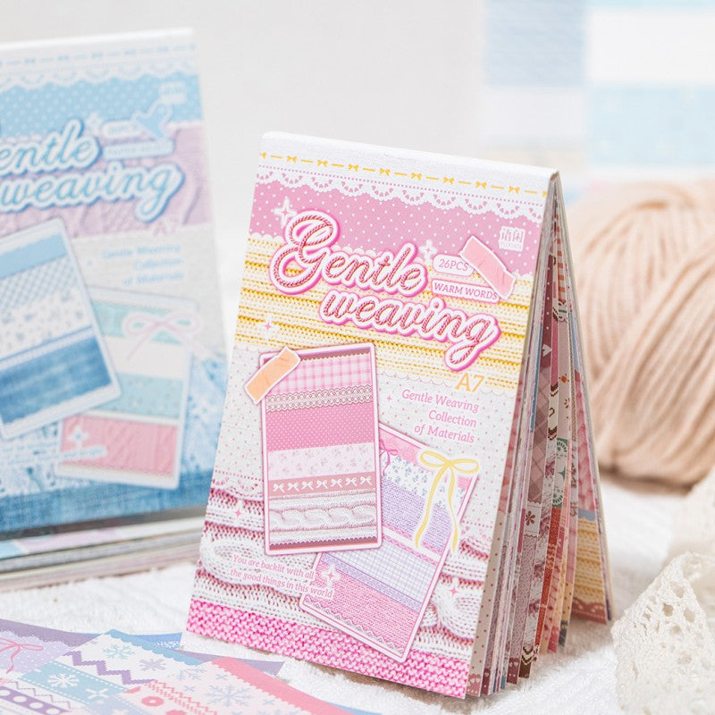 Gentle Interwoven Material Book