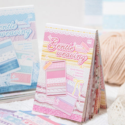 Gentle Interwoven Material Book