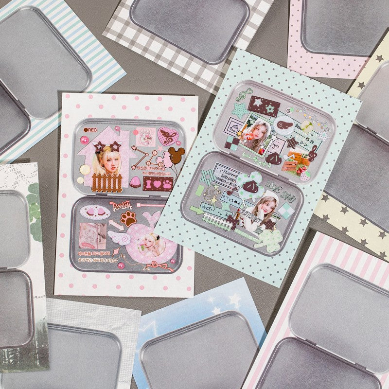 Iron Box Wishes Material Paper