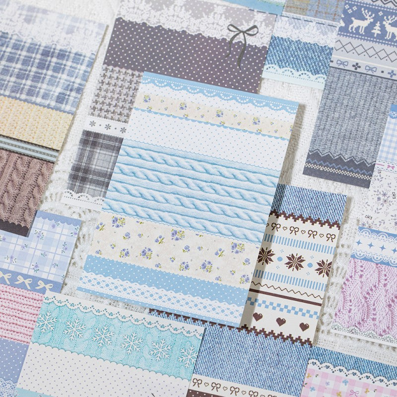 Gentle Interwoven Material Book