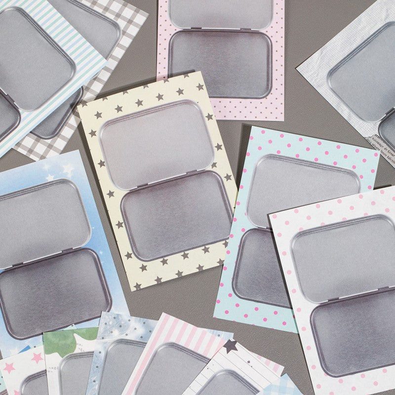 Iron Box Wishes Material Paper