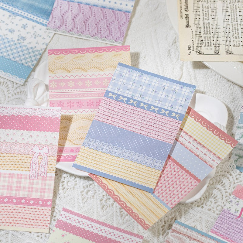Gentle Interwoven Material Book
