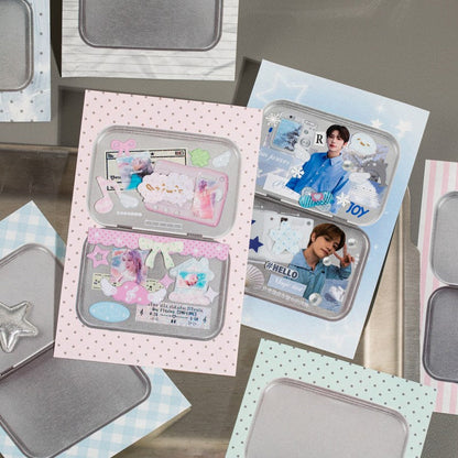 Iron Box Wishes Material Paper
