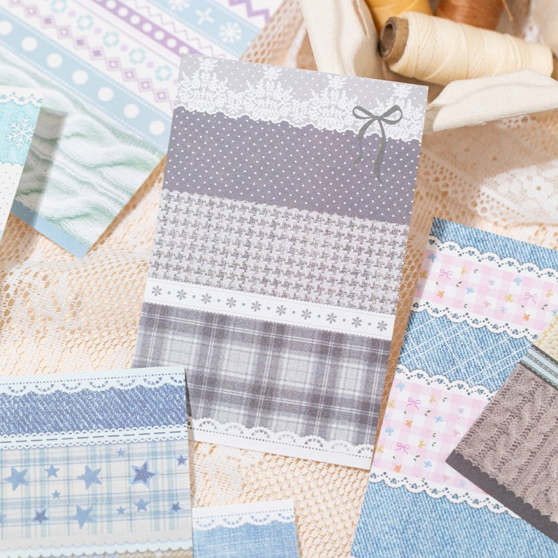 Gentle Interwoven Material Book