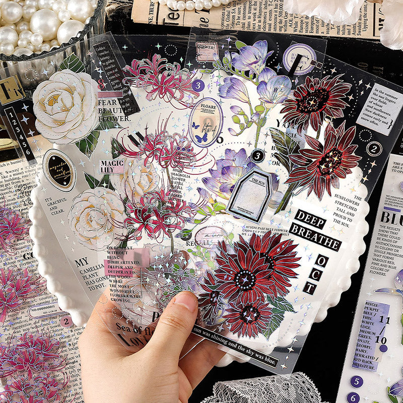 Flower painting dream Sticker