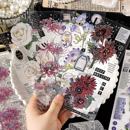 Flower painting dream Sticker